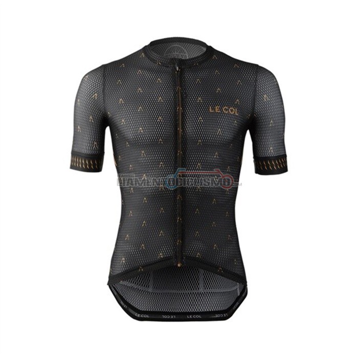 Abbigliamento Ciclismo Le Col Manica Corta 2021 Nero